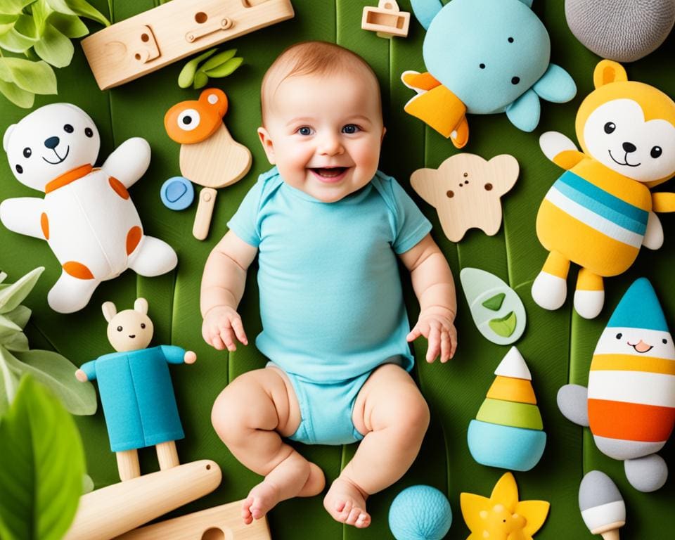 Duurzaam speelgoed voor baby's
