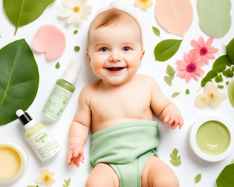 Natuurlijke body lotion voor baby's