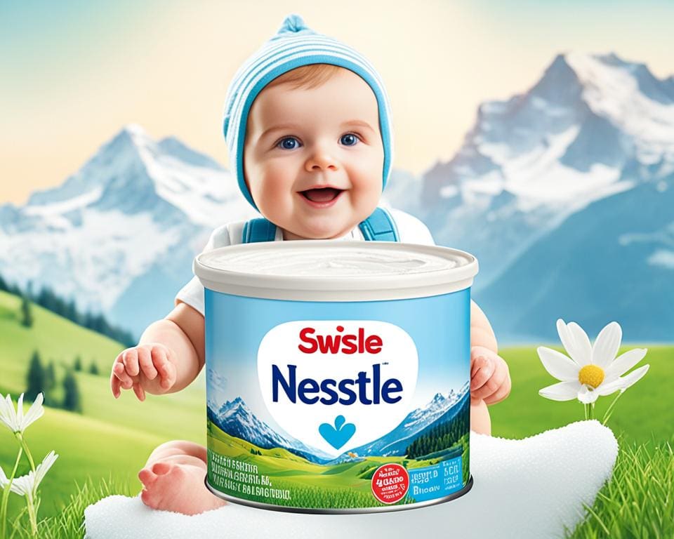 Zwitserse Nestle baby melkpoeder