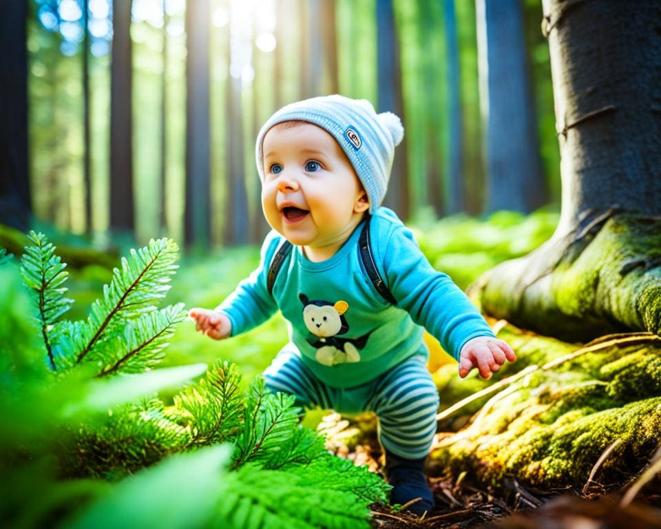baby-activiteiten in de natuur