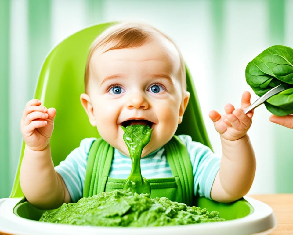 baby's eerste groente