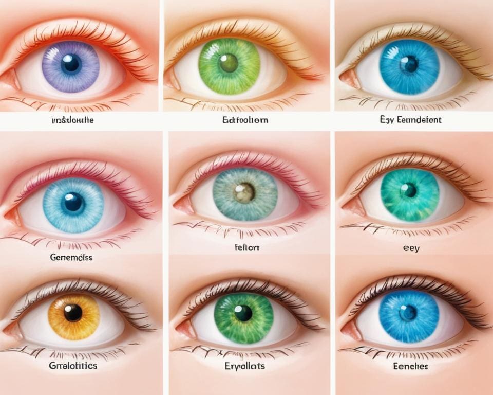 factoren die baby oogkleur beïnvloeden