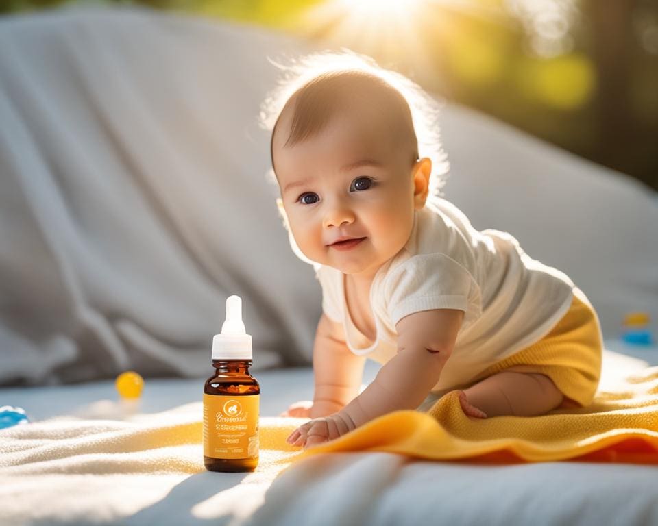 vitamine D druppels voor baby's