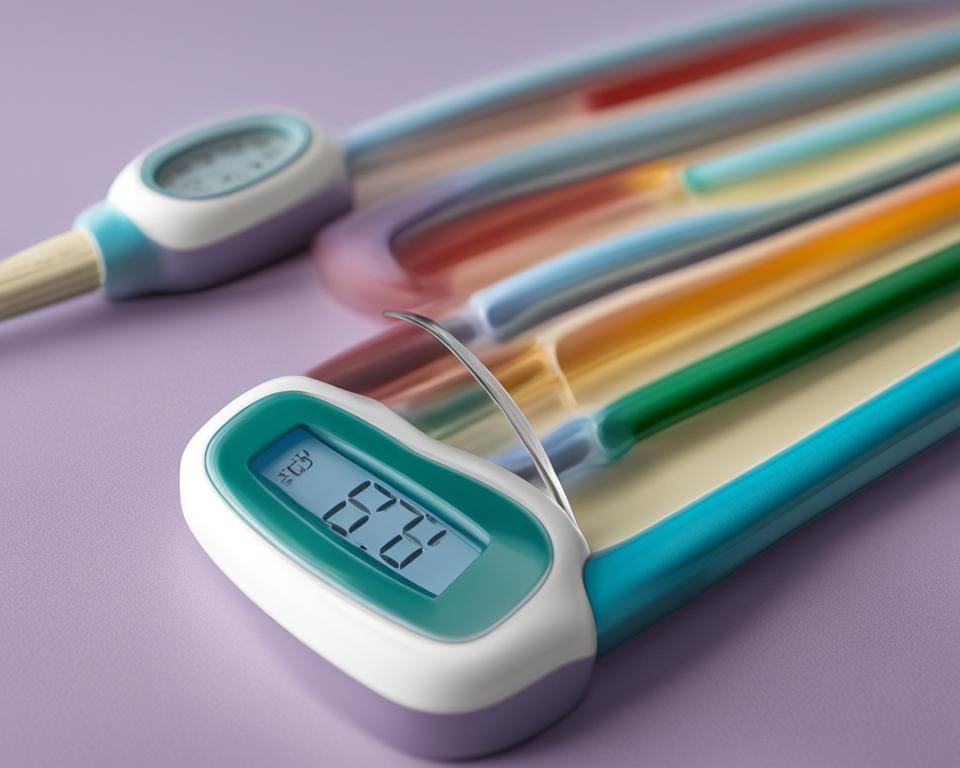 Rectale thermometer voor baby's