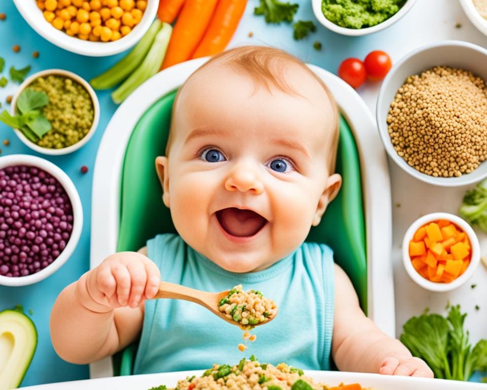 vegetarische babyvoeding