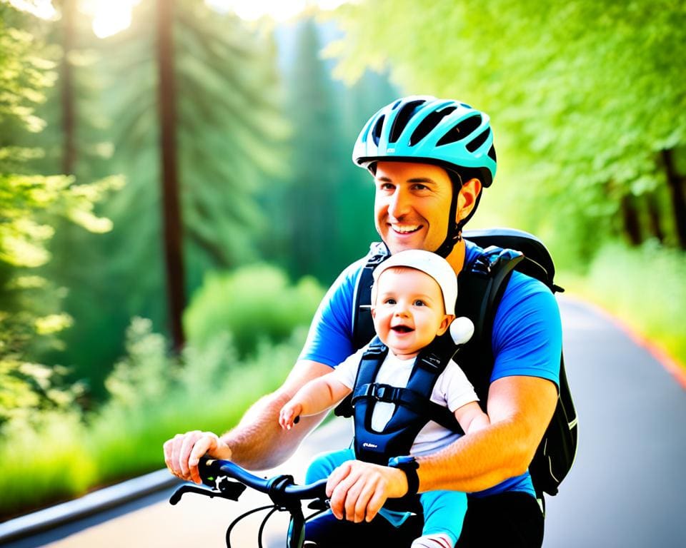 veilig fietsen met baby