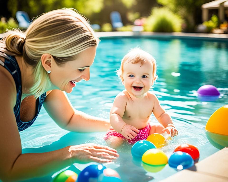 Baby zwembad introductie
