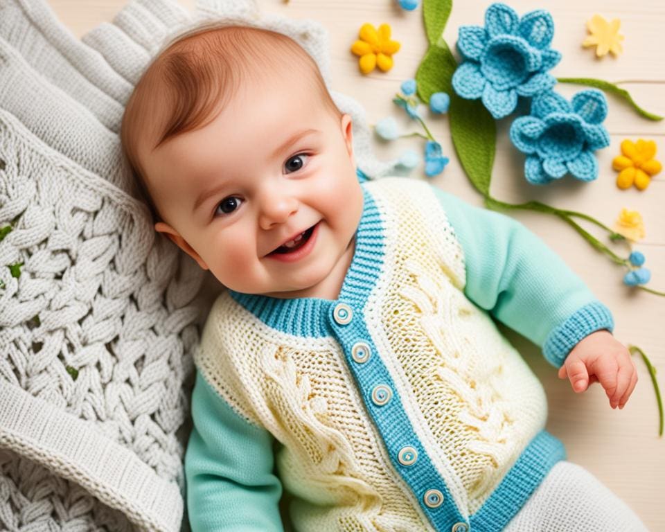Zomerse Gebreide Babykleding voor Baby's
