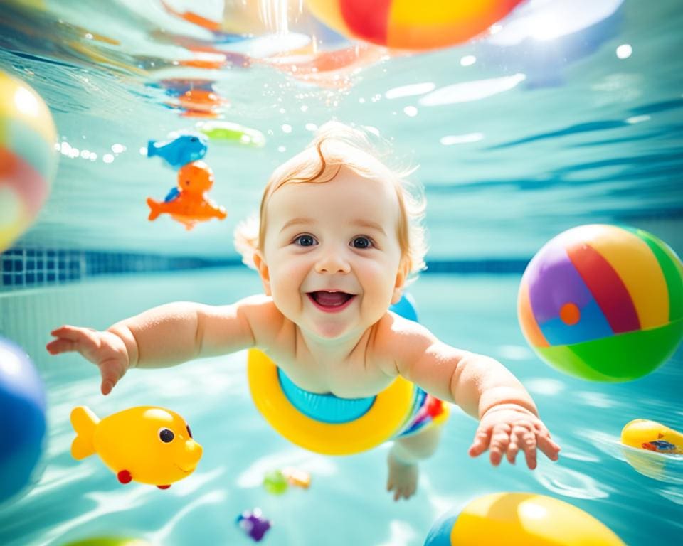 de ideale leeftijd om met baby te zwemmen