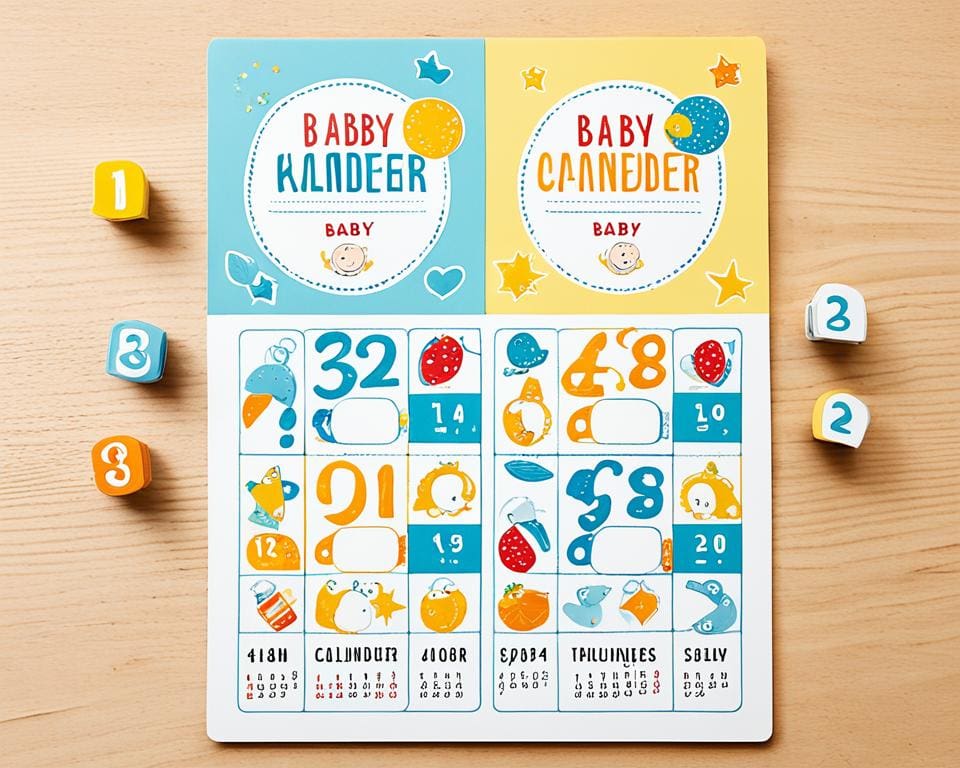 sprongetjes baby kalender