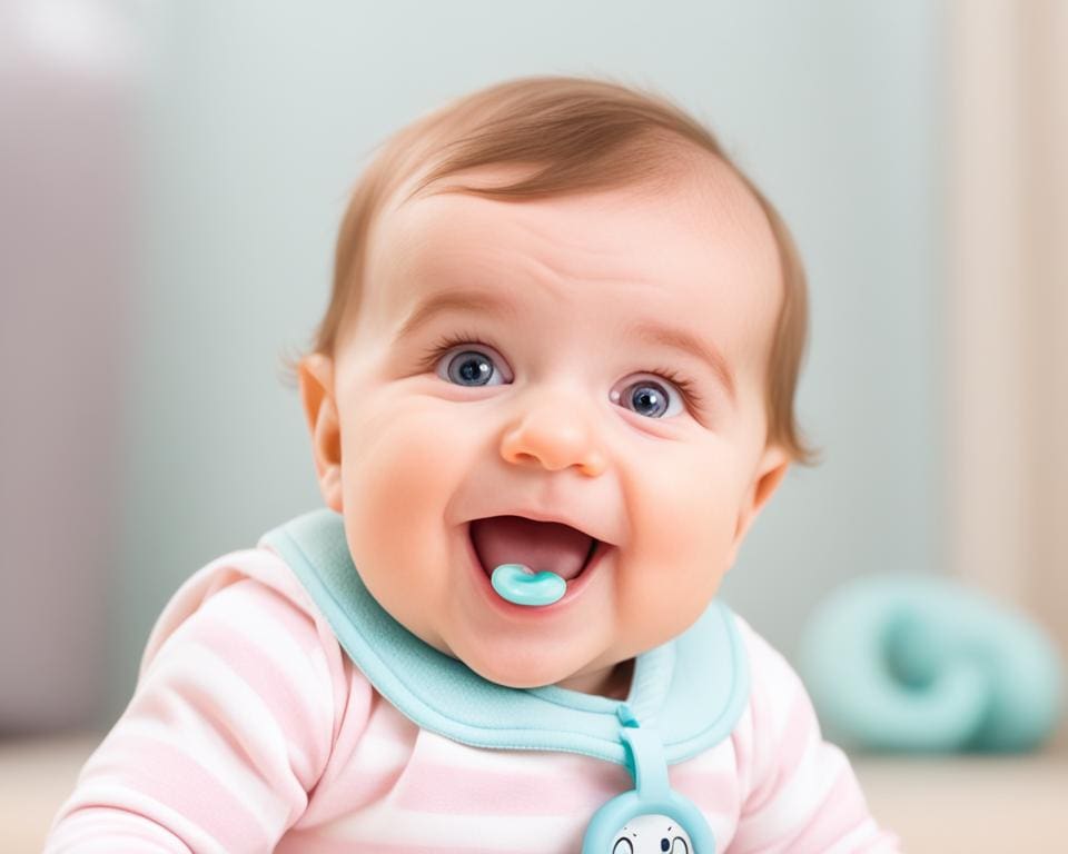 verlichting bij doorkomende tandjes baby