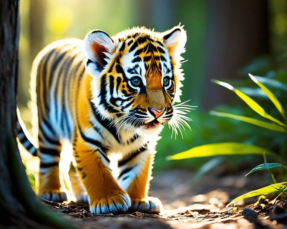 wanneer baby tijgeren