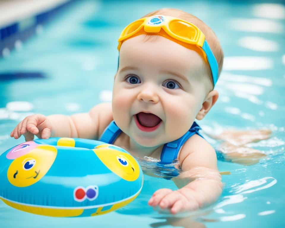 wanneer mag een baby zwemmen