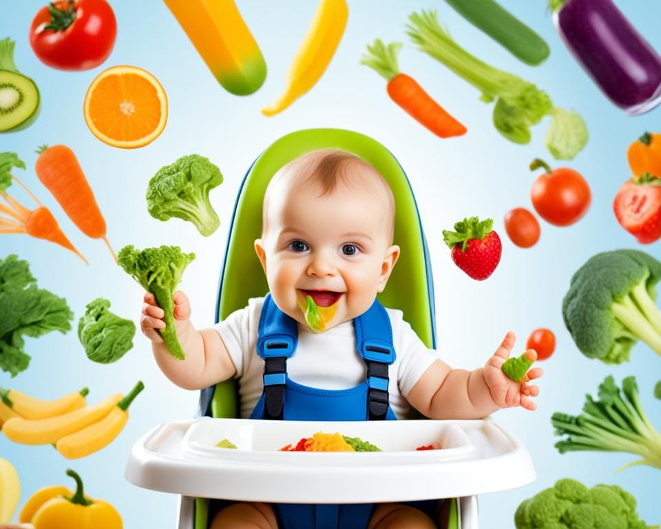 wat mag een baby van 4 maanden eten