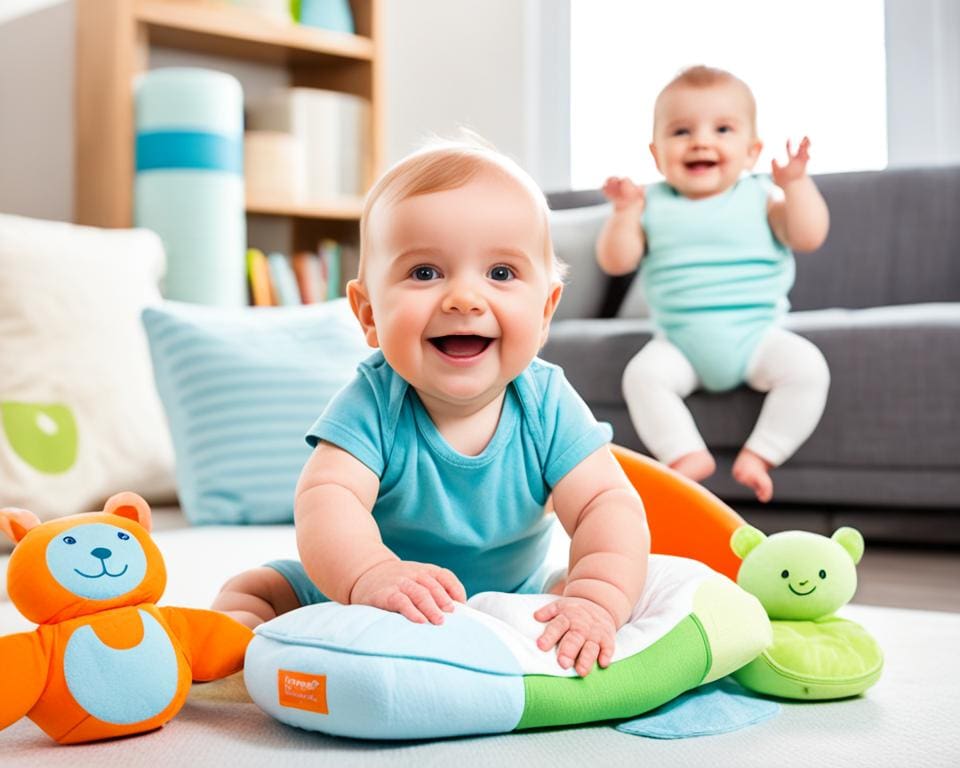 Tips voor het stimuleren van het zitten bij baby's