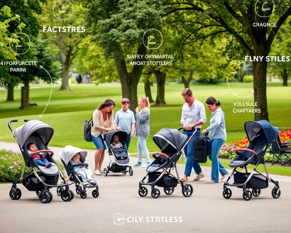 Belangrijke factoren bij het kiezen van een kinderwagen