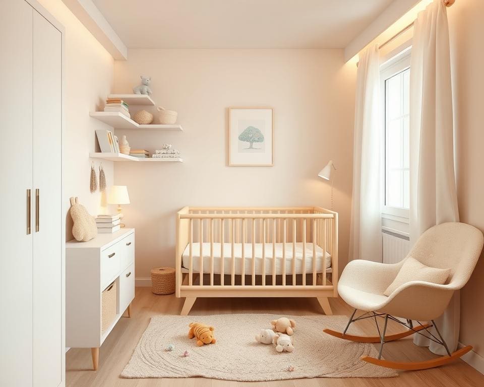 Tips voor het inrichten van een kleine babykamer