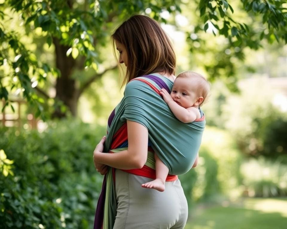 ergonomisch dragen voor baby's